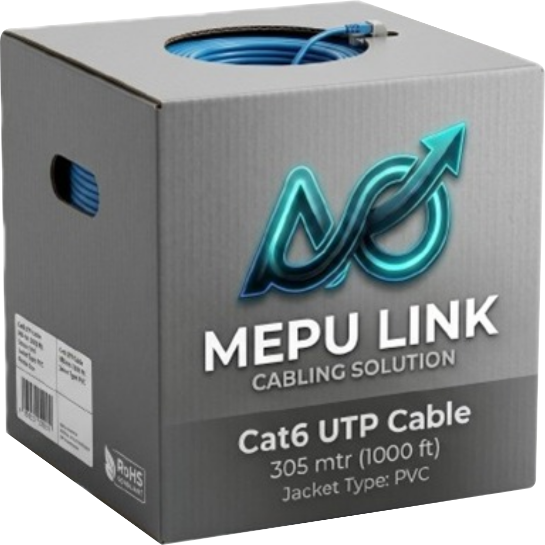 Mepu Link UTP Cable Cat 6 305 MTR BOX